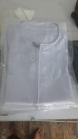 Erkek Pamuklu Tövbe Uzun Kollu Yerlere Kadar Uzanan Tek Renk Tövbe Mütevazı İslami Namaz Elbisesi Orta Doğu Tarzı Normal Kalıp Tövbe