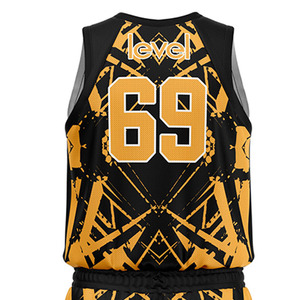 Uniforme de basketball sans manches pour hommes, 100 % polyester, qualité supérieure, logo personnalisé, nom de l'équipe, marque sportive – Confortable et respirant - Product Image 4