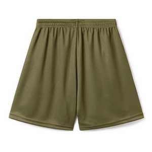Shorts de sport personnalisés en usine, impression par transfert thermique, 100% polyester, maille d'été légère, respirant, séchage rapide, style urbain - Product Image 4