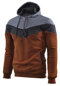 เสื้อสวมหัวมีฮู้ดแขนยาวผ้าฟลีซผ้าฝ้าย100% ระบายอากาศได้ดีสำหรับผู้ชายโลโก้ตามสั่งมีสไตล์ - Product Image 2