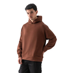 Sweats à capuche pour hommes en coton de haute qualité, anti-boulochage, anti-rétrécissement, respirants, doux, personnalisables - Product Image 3