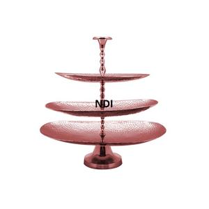 Soporte de aluminio para pasteles de alta calidad para decoración de fiestas de cumpleaños y eventos, para uso en restaurantes, hoteles y panaderías. - Product Image 1