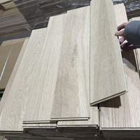 High Quality Solid Wood Hardwood Flooring White Oak Multilayer Brushed European French Engineered Timber Flooring