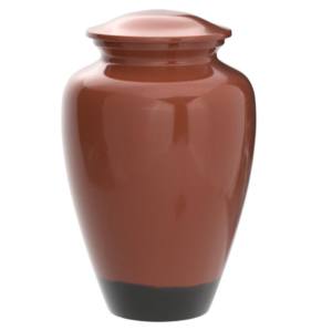 Urnes de crémation adultes en aluminium de thème de plage classique avec les urnes funéraires en métal de finition bleue pour les cendres humaines. - Product Image 5