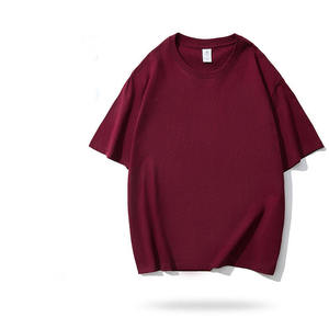 OEM OEM เสื้อยืดลำลองใส่ได้ทั้งชายและหญิงผ้าคอตตอน100% 220 GSM สีพื้นถักทรงหลวมระบายอากาศได้ดีเป็นมิตรกับสิ่งแวดล้อมแห้งเร็ว - Product Image 3