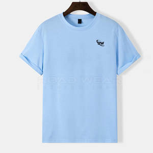 Logo personnalisable T-Shirt homme 100% coton col rond Street Wear fabriqué au Pakistan - Product Image 1