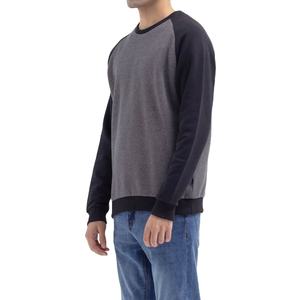 Sweat-shirts en coton épais 500 GSM pour hommes, vente en gros OEM, logo personnalisé, col rond uni, teinture unie, solides, hiver 2026 - Product Image 2