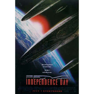 Modern Style Independence Day Paper <b>Poster</b> for Wall Usage - Product Image 1