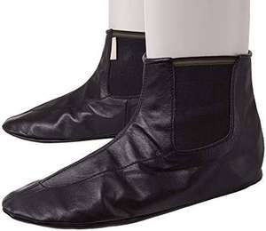 Khuff negro Halal Sunnah Khuff Khuffain islámico térmico cálido calcetines musulmanes de piel sintética nuevos hombres mujeres Casual tejido tobillo alto - Product Image 4