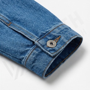 Veste en jean décontractée pour femmes OEM, manches longues, respirante, chaude, élégante, rembourrage en coton personnalisé, dernier design, tendance de la mode, manteau tendance - Product Image 6