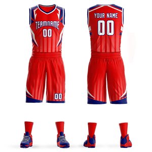 Uniforme de basket-ball pour hommes de qualité supérieure, en gros, logo personnalisé, Pakistan, respirant, imprimé, taille plus, 100% polyester, personnalisable - Product Image 3