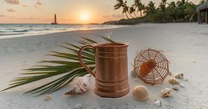 Handmade 20 Oz Moscow Mule Copper Tankard 100% Pure Copper Mug/<b>Cup</b> <b>Large</b> Gift Design - Product Image 6