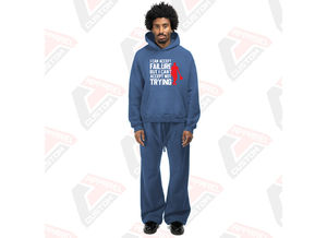 Conjunto de chándal de 2 piezas ultra cómodo y elegante para hombre Patrón sólido - Product Image 3