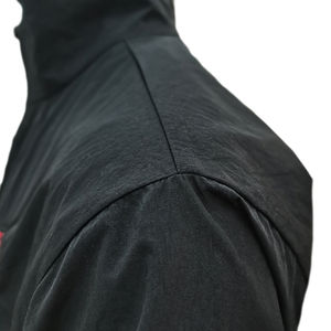 ชุดวอร์มผ้าไนลอนสำหรับผู้ชายชุดวิ่งแนวสตรีทแบบลำลองชุดเล่นกีฬากันลมมีซิปปักโลโก้ - Product Image 2