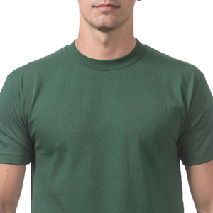 Camiseta pesado de algodón orgánico 100% de alta calidad para hombre, camiseta con anillos orgánicos sostenibles para hombre, Camiseta de algodón puro con logotipo personalizado - Product Image 6