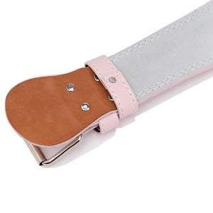 Cinturones Acolchados de Cuero Personalizados, Nuevos, Ajustables, de Piel de Vaca, Transpirables, para Levantamiento de Pesas y Entrenamientos - Product Image 6