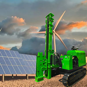 2025년 베스트셀러 TeZhong TZ670 그라운드 스크류 보어 파일 장비, 엔진 펌프 핵심 부품 포함 태양광 파일 드라이버 - Product Image 6