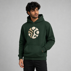 Sweat-shirt à capuche pour homme avec impression en relief, graphismes tactiles, texture douce et mouvements fluides pour un style décontracté - Product Image 6