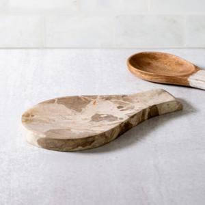 Marble Nest Spoon Rest Soporte de cocina de metal para espátulas Cucharas Pinzas Más - Product Image 5