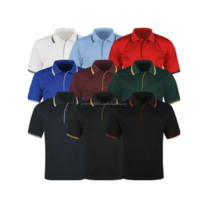 เสื้อโปโลออกแบบเองระเหิด100% โพลีเอสเตอร์ Spandex OEM กีฬาพลัสขนาดกอล์ฟผู้ชายโลโก้เสื้อโปโล - Product Image 6