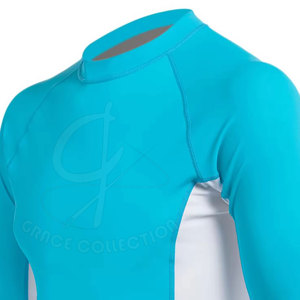 Hombre Color Sólido Entrenamiento Rash Guard Tamaño Personalizable Venta Caliente Producto Hecho en Pakistán - Product Image 4