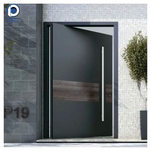 Prima Nhà nhập an ninh cửa chính tiêu chuẩn người anh pivot cửa ra vào sang trọng lối vào biệt thự kim loại đúc nhôm cửa - Product Image 2