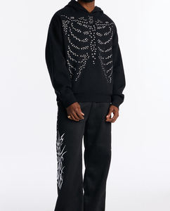 Sweat à capuche très vendu, sweat à capuche en polaire d'hiver surdimensionné, logo personnalisé, col rond, sweat à capuche d'hiver lourd, coupe-vent, sweat à capuche unisexe - Product Image 4