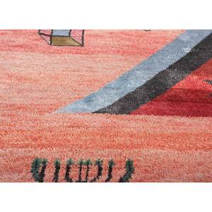 Alfombra Freedom Manchaha Gris y Negra, Tejida a Mano con Lana, Bambú y Seda, Diseño de Patchwork para Decoración de Sala de Estar - Les-8167 - Product Image 3