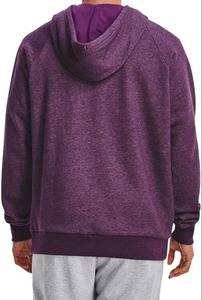 Men's Fleece Quarter-Zip Hoodie Heavy Weight 100% Polyester Imported Stretchable and Comfortable Hoodies Closure Machine Wash - Product Image 2