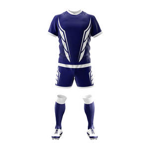 Maillot de rugby vêtements de sport pour adultes unisexe dernier uniforme de rugby personnalisé chemise sur mesure et uniforme de rugby court - Product Image 1