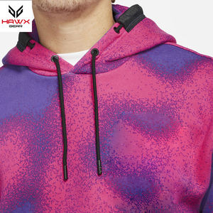 Sweat à capuche mode coupe ajustée de haute qualité pour hommes dernière conception doublée intérieur solide motif teint uni technique différentes couleurs meilleur - Product Image 3