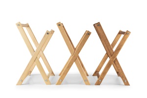 ที่วางนิตยสารและหนังสือพิมพ์ ทำจากไม้และหนัง สำหรับจัดเก็บเอกสาร วางบนพื้นห้องนั่งเล่น/ตกแต่งโฮมออฟฟิศ ไม้ธรรมชาติ - Product Image 6