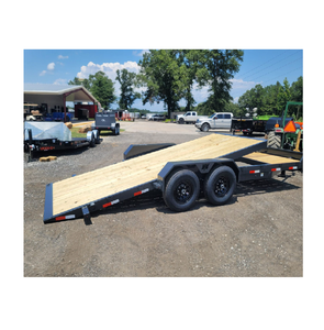 Durable tilt deck gravity partial <b>trailer</b> for sale efficient gravity loading system designed for easy operation and low price - Product Image 2
