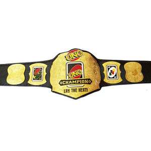 2025 Custom New UNO Championship Title <b>Belt</b> Adult Size Custom <b>Wrestling</b> Boxing <b>Belts</b> Leather Strap Liberta International - Product Image 6