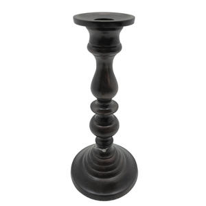 Lot de 2 bougeoirs en aluminium avec revêtement en poudre de pêche pour le salon et la décoration de mariage faits à la main en vrac - Product Image 6