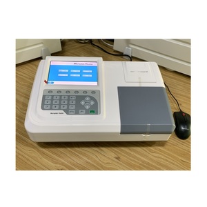 Lector de microplacas TFT LCD de alto rendimiento de 7 'con 800x480 píxeles Precisión Detección óptica Suministro de laboratorio esencial