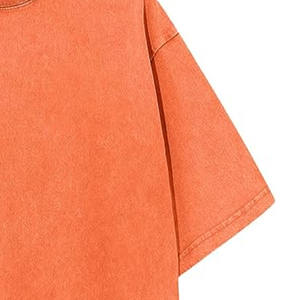 Camiseta de media manga de Jersey de algodón 100 para hombres y mujeres, estampado personalizado Unisex y bordado disponible subido por Dress Sports - Product Image 3