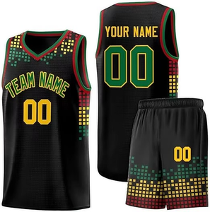 2025 maillot de basket-ball personnalisé pour uniforme athlétique vierge personnalisé pour hommes journal de numéro de nom d'équipe imprimé personnalisé - Product Image 2