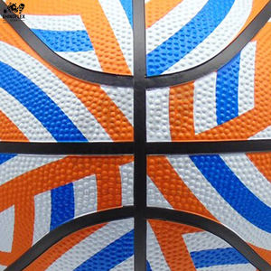 Ballons de basket-ball de haute qualité, taille officielle, revêtement en caoutchouc, vessie en caoutchouc naturel, taille personnalisable - Product Image 5