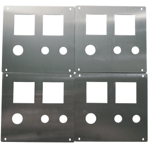 Pièces en acier découpées au laser CNC personnalisées | Composants de tôle de précision pour applications industrielles et OEM - Product Image 1