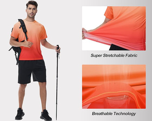 Camiseta de Protección Solar para Natación, Secado Rápido, Tejido UPF para Protección Durante Deportes Acuáticos en Piscina y Mar - Product Image 5