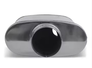 Approvisionnement d'usine Accessoires de système d'échappement automatique à haut débit personnalisés Silencieux d'échappement universel en acier inoxydable 409 Flowmaster - Product Image 2