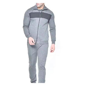 Chándal deportivo de moda para Hombre | Conjunto de entrenamiento ligero | Chaqueta con cremallera y joggers con capucha | Activewear transpirable para gimnasio - Product Image 1