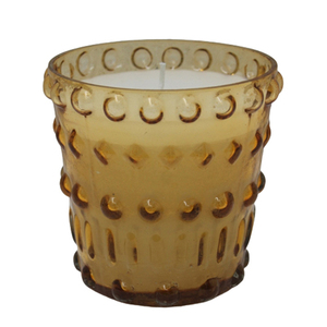 Votive ronde en verre en gros avec cire couleur rouge votive d'or pour la décoration de la maison et de Noël personnalisée en vrac - Product Image 6