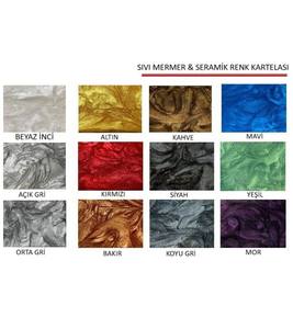 Kit de Revestimiento de Piso de Resina Epoxi Autonivelante, 100% Sólido, Impermeable, Antideslizante, Efecto Mármol de Alto Brillo - Product Image 3