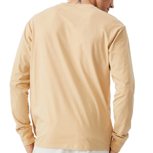 เสื้อยืด OEM สำหรับลูกค้า ผ้าฝ้าย 100% ออกแบบเสื้อยืดผู้ชาย เสื้อยืด 200 กรัม รับทำโลโก้ เสื้อยืดผู้ชาย - Product Image 4