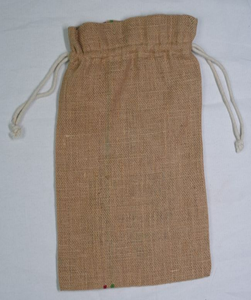 Sac cosmétique à cordon en coton biologique 100% pour femmes, tissu recyclé doux, Logo personnalisable, stockage de voyage - Product Image 6