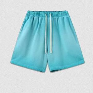 กางเกงขาสั้นสำหรับผู้ชายผ้าขนแกะสำหรับใส่วิ่งจ๊อกกิ้งแนววินเทจ - Product Image 2