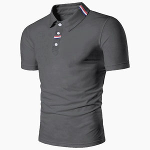 Últimos polos para hombre, camiseta Polo con cuello de Piqué para deportes, camiseta transpirable de algodón con solapa para hombre, polos - Product Image 4