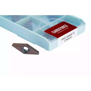 เครื่องหมุนภายนอกเคลือบด้วยคาร์บอน CTM9530 VBMT160408-PC pvd/cvd ทำจากคาร์ไบด์ - Product Image 1